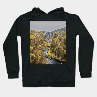 River Through The Rock Hoodie